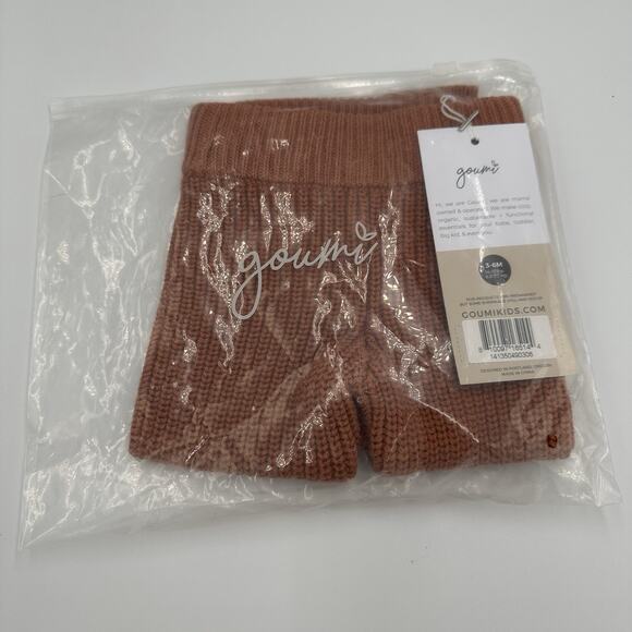 Goumi Kids Knit Jogger Pants Size 3-6 Months 100% Organic Cotton Sienna Baby NEW - Picture 6 of 7